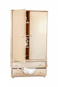 Шкаф детский слоновая кость (Красная звезда, С 534 Э_слоновая кость)